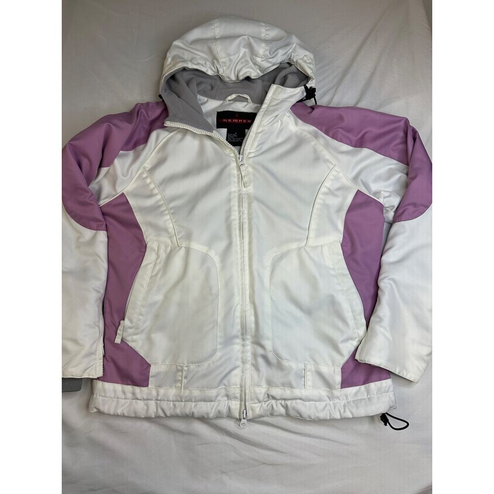 Vintage 90s Kemper Snowboarding Jacket - Retro Colorblock Ski Parka - Size S